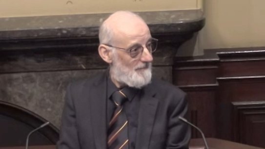 Liverpool City Council’s director of corporate services, Farooq Portelli, provides evidence at the inquiry on Thursday.