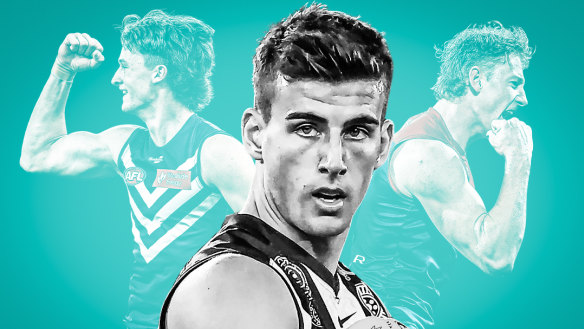 Jye Amiss, Nick Daicos, Jacob van Rooyen.