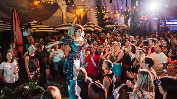 Fit for a queen: Brisbane’s ‘crown jewel’ brought safety and sequins