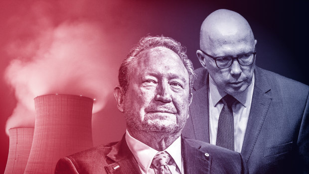 Voters warm to nuclear as billionaire Andrew Forrest slams Coalition ‘bulldust’