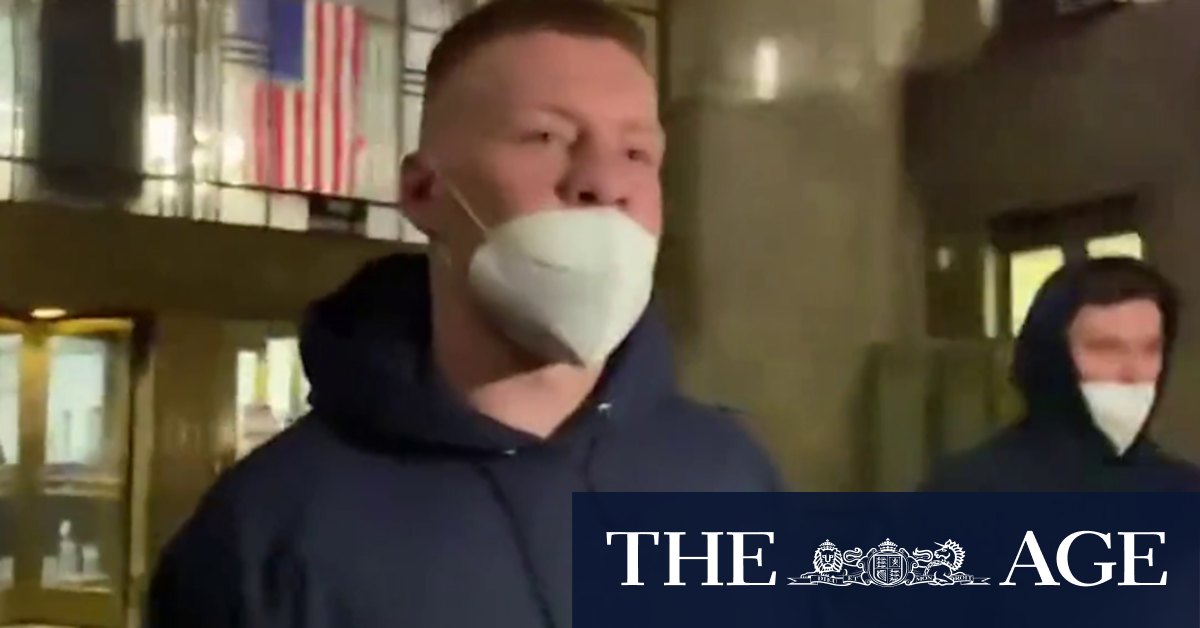 Jordan De Goey: Collingwood Football Club player pleads innocence in New York drama - Vimarsana News