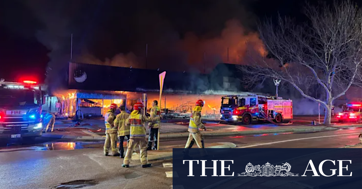 Police backtrack on claim Morley Markets fire was ‘deliberately lit’