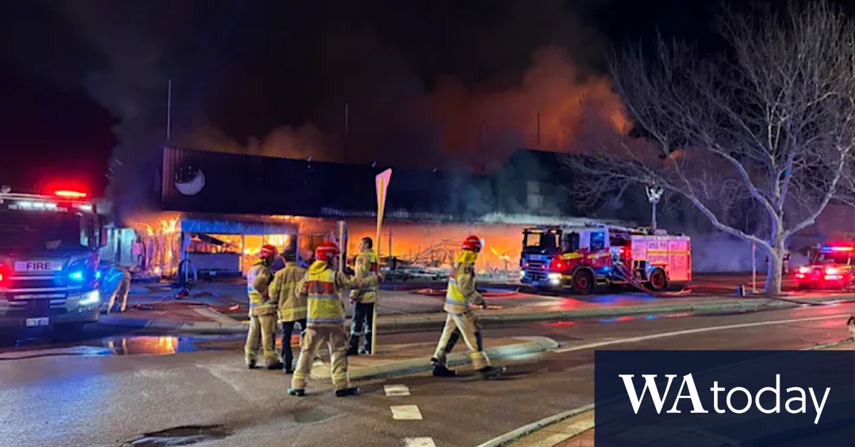 Businesses flattened as deliberately lit fire destroys Morley Markets