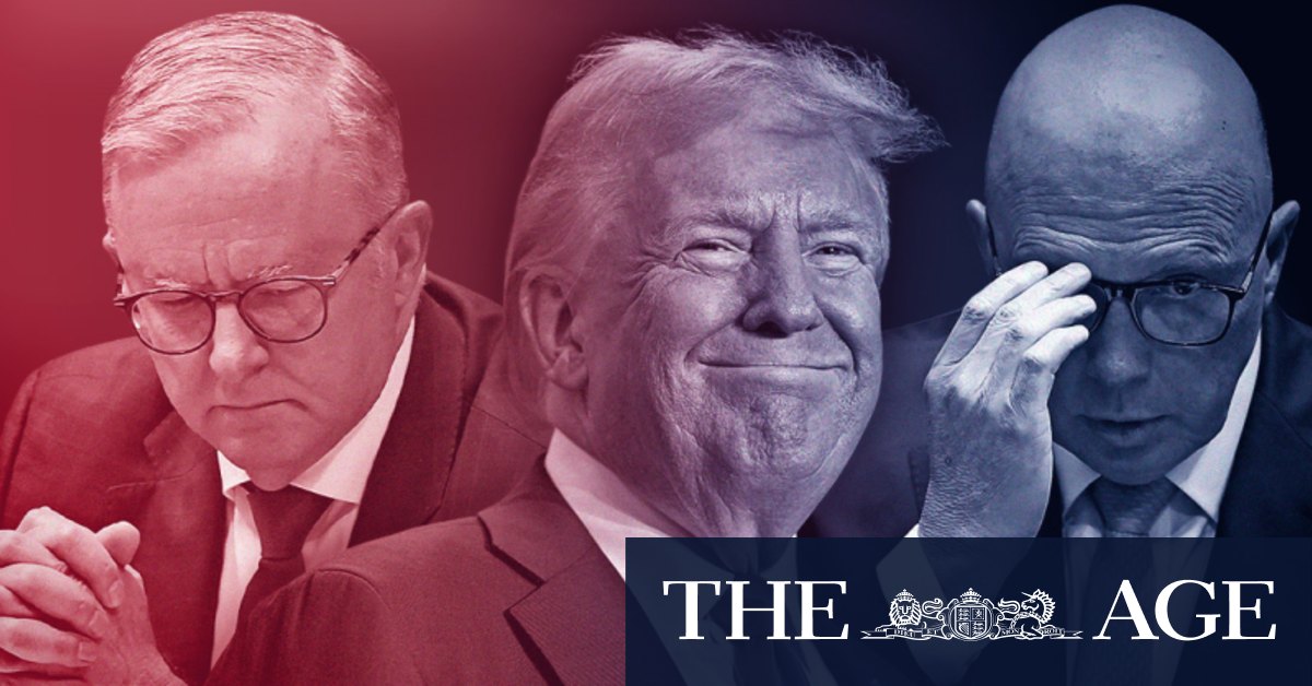 Trump backlash shifts voters from Dutton to Albanese: poll