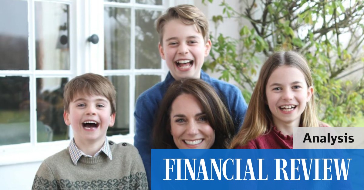 Princess Catherine: 'Fake' photo becomes a royal nightmare - Vimarsana News