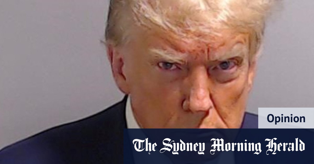 Despite the world’s worst mugshot, Trump is still in the frame for president