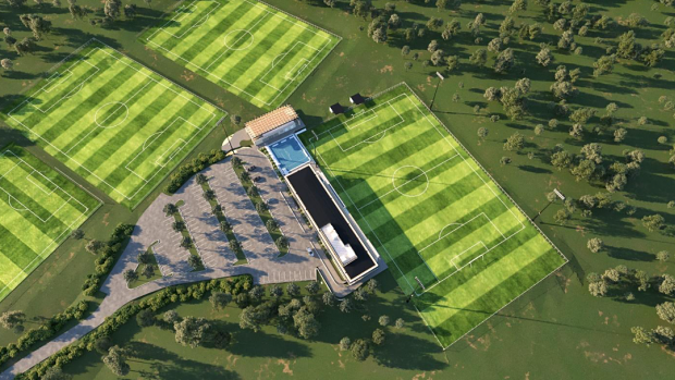 Sky Park: An artist’s impression of Sydney FC’s new training facility at Maquarie University. 