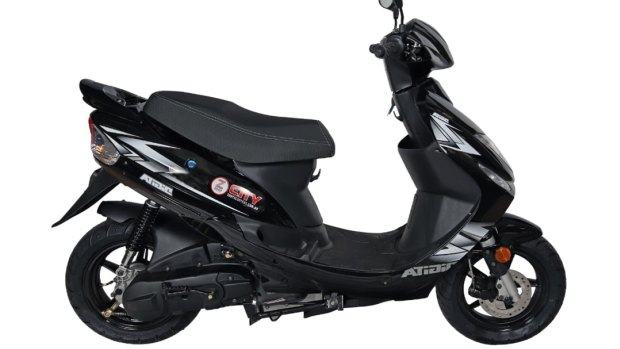 A generic image of a moped. The Commodore driver claims he was assaulted by a moped rider in Kangaroo Point. 