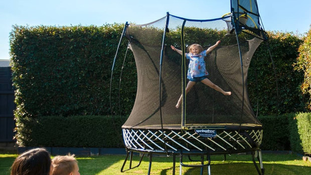 Springfree Trampolines are on a mission to get children outside and active.