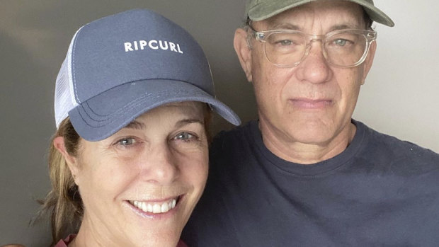 Tom Hanks and wife Rita Wilson were quarantined in Australia after contracting coronavirus.