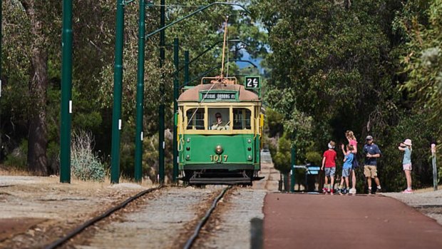 Whiteman Park’s electric tramway will be extended to the new train station.