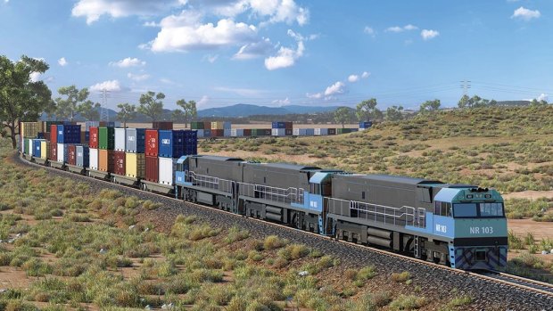 The Melbourne to Brisbane Inland Rail project will enable freight to be moved between the capital cities within 24 hours.