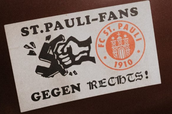 An image that accompanied the statement from St Pauli.