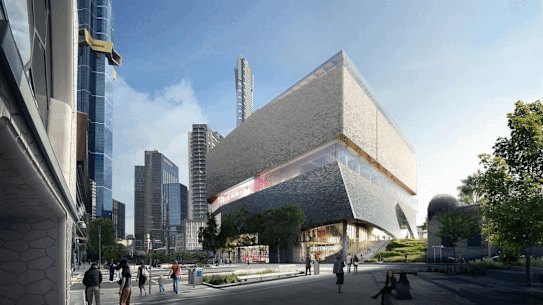 Finalists for the National Gallery of Victoria Contemporary (NGVC) design.