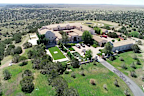 Zorro Ranch, one of the properties of financier Jeffrey Epstein, is seen in an aerial view near Stanley, New Mexico, US, July 15, 2019.