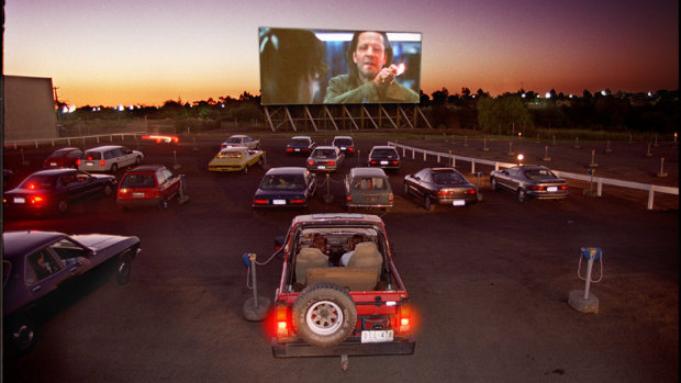 The old days: Coburg drive-in is one of the last operating outdoor cinemas in Victoria.