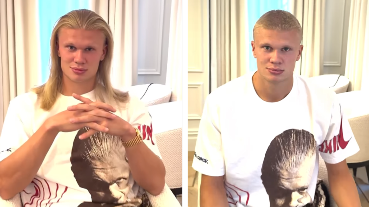 ‘Short hair, don’t care’: Erling Haaland does the unthinkable and chops ...