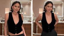 “Has the low-rise ship sailed for me? ... I’m 40, don’t forget,” Chrissy Teigen said as she pondered revisiting the trend.