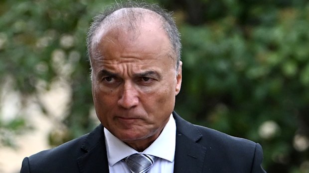 Former Queensland premier Annastacia Palaszczuk and her partner Vahid Reza Adib.