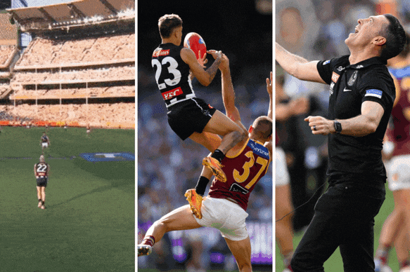 Steele Sidebottom’s already-famous goal, a classic Bobby Hill mark and Craig McRae after the siren.