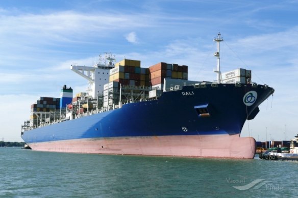 The container ship Dali in 2016.