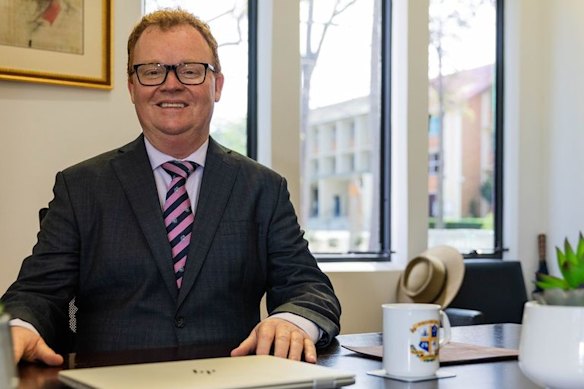 Marist head of school Michael Newman allegedly said “boys will be boys” following the incident. 