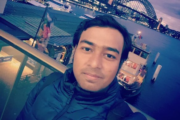 Bijoy Paul, a 27-year-old from Bangladesh, was killed in a road incident on southern Sydney on Saturday. 