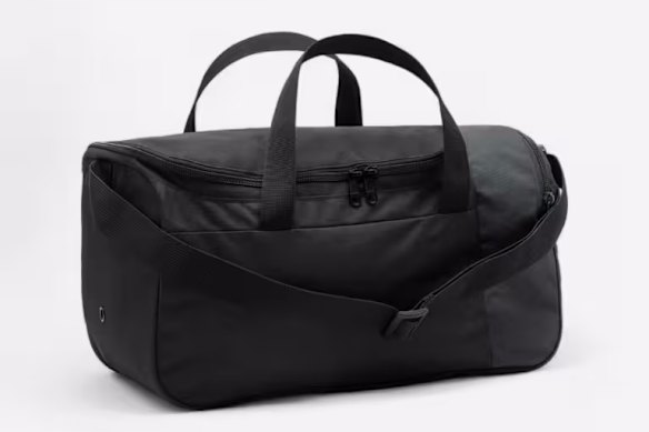 The 20-litre Decathlon Sports Shoulder Bag Essential, a steal at under $20.