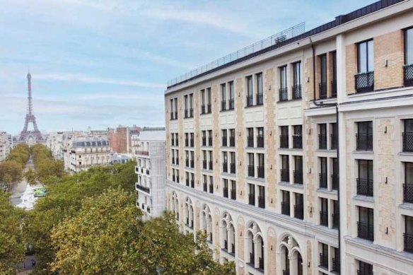 An artist’s impression of the 118-room hotel Sax Paris.