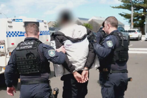 On Wednesday, detectives working under Taskforce Falcon arrested David Kulitapa, 19, during a traffic stop in Sydney’s south.