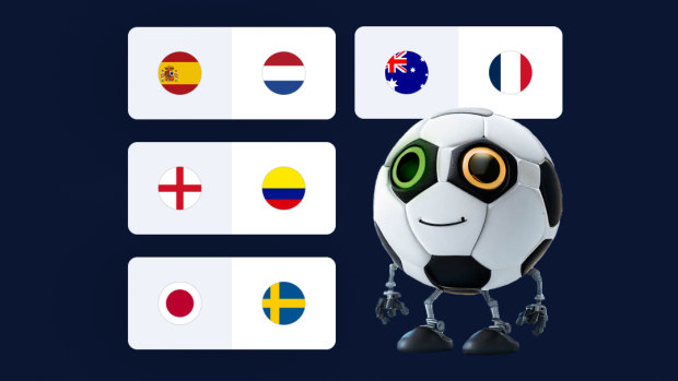 Robotinho predicts Women’s World Cup quarter-final results