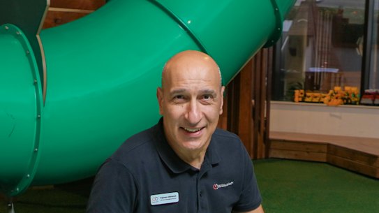 G8 Education CEO Pejman Okhovat. The childcare provider is facing instensifying scrutiny following revelations an accused child sexual abuser worked at four of its centres, which has triggered a dive in its share price. 