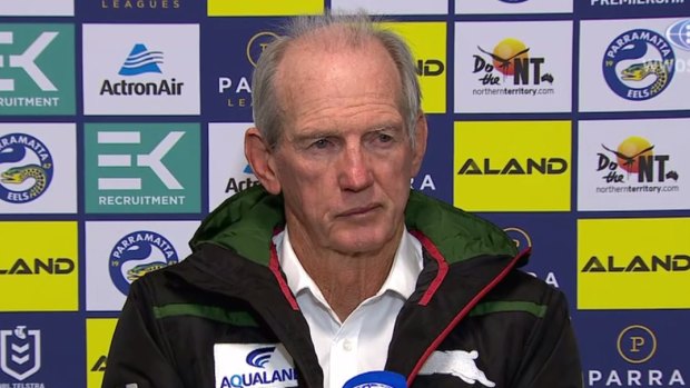 State of mind: Wayne Bennett won't knock back the Maroons coaching job if it becomes available.