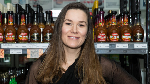 Bunster's sauce company founder Renae Bunster.
