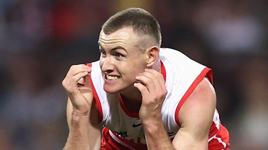 Chad Warner has been brilliant for the Swans.