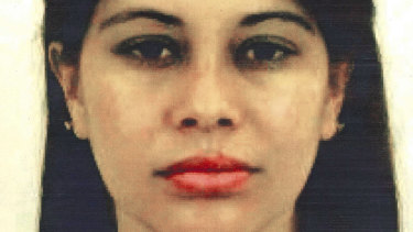 El Chapo's girlfriend Lucero Guadalupe Sanchez Lopez.