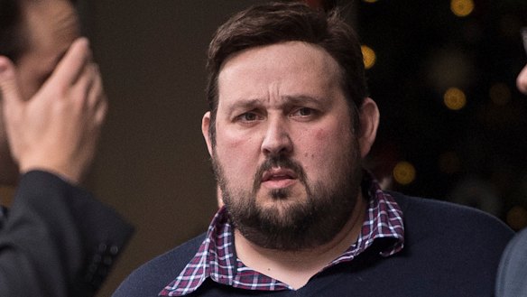 Andrew Triantafyllos appears at VCAT in November 2018.