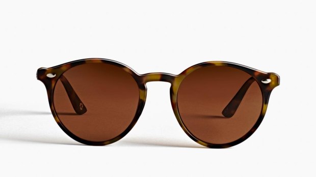 Szade's sunnies are made from old pairs.