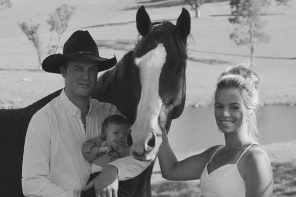 Patrick Salway, who died at a property outside Cobargo, and his wife Renee. 