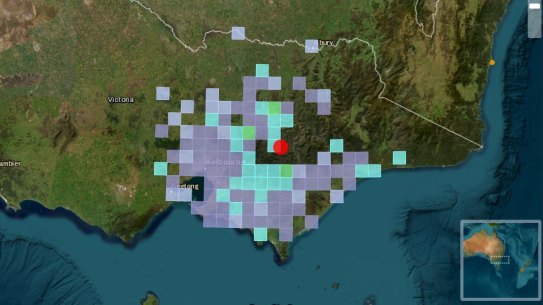 A magnitude 4.6 earthquake struck in eastern Victoria, shaking parts of Melbourne early this morning