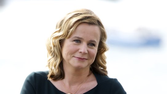 Actor Emily Watson at the 63rd San Sebastien Film Fesival in 2015.
