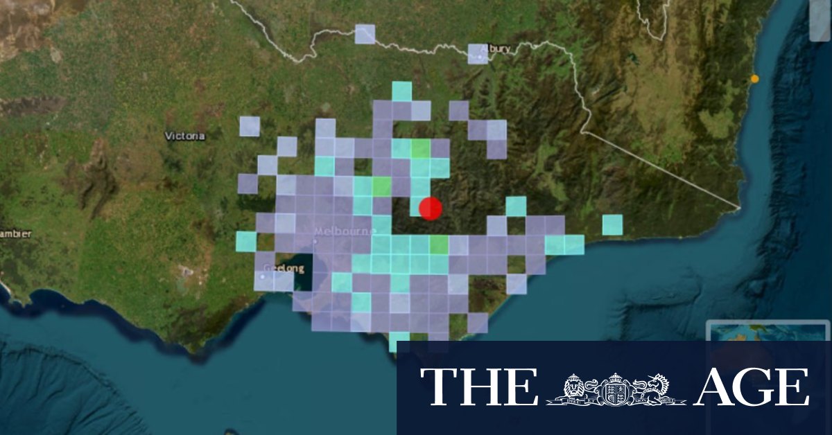 ‘A growling noise from outside’: Melbourne shaken as earthquake hits eastern Victoria - The Age