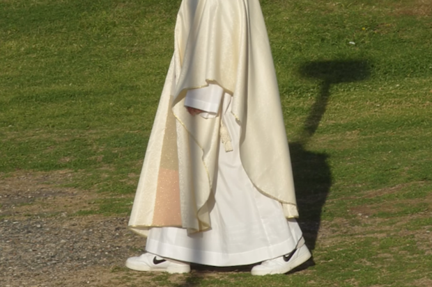 Pope Leo Nike shoes