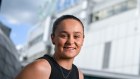 Ash Barty at the launch of her autobiography at Melbourne Park in November.  