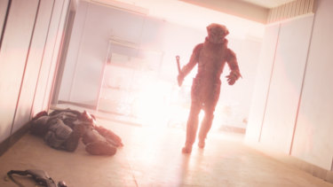 Alien attack in Occupation: Rainfall.