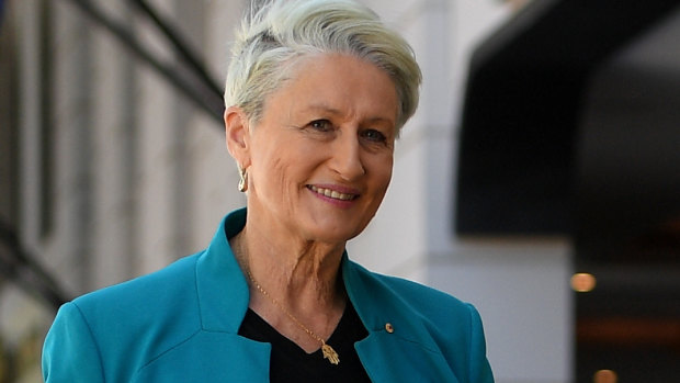 Kerryn Phelps in Double Bay on Friday morning. 