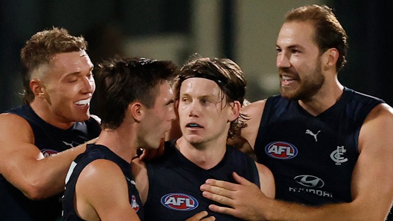 Cat injury puts heat on ruck rule, Weitering set to return, slick Blues unveil future star