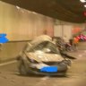 A crash in Brisbane’s Legacy Way tunnel has killed two people and left two others in hospital.