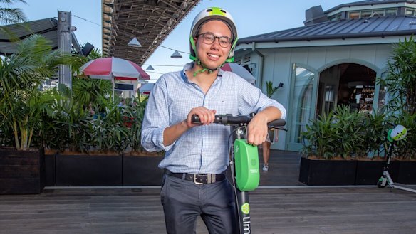 Lime's public affairs manager Nelson Savanh said users needed to respect the ride.