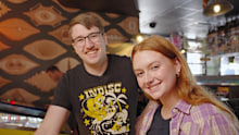 For Escher Lefkoff and Emily Cosson, pinball is a shared language. Playing since age two, Escher became the youngest world champion at thirteen and now holds Australia’s top rank.